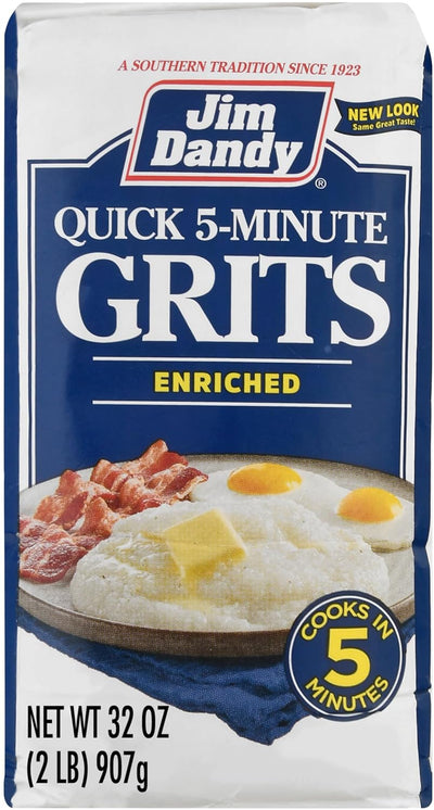 Jim Dandy Enriched Quick Grits, 2 Pound Bag