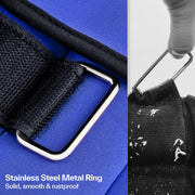 Sportneer Upgrade Adjustable Ankle and Wrist Weights for Women and Men 1-7 lbs / 1-10 lbs Set | Comfortable, Secure Fit for Walking, Running, Fitness, Physical Therapy, Home Gym