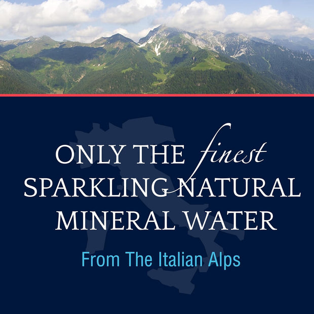 S.Pellegrino Essenza Tangerine Wild Strawberry Flavored Mineral Water with Natural CO2 Added