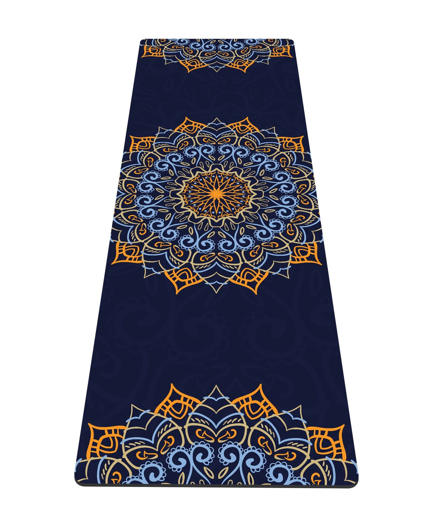 nuveti Yoga Mat Print Extra Thick TPE Non Slip Fitness Exercise Mat with Carrying Bag,72"x24" Extra Thick 6MM Exercise & Workout Mat for Yoga, Pilates Fitness and Floor Exercises