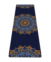 nuveti Yoga Mat Print Extra Thick TPE Non Slip Fitness Exercise Mat with Carrying Bag,72"x24" Extra Thick 6MM Exercise & Workout Mat for Yoga, Pilates Fitness and Floor Exercises