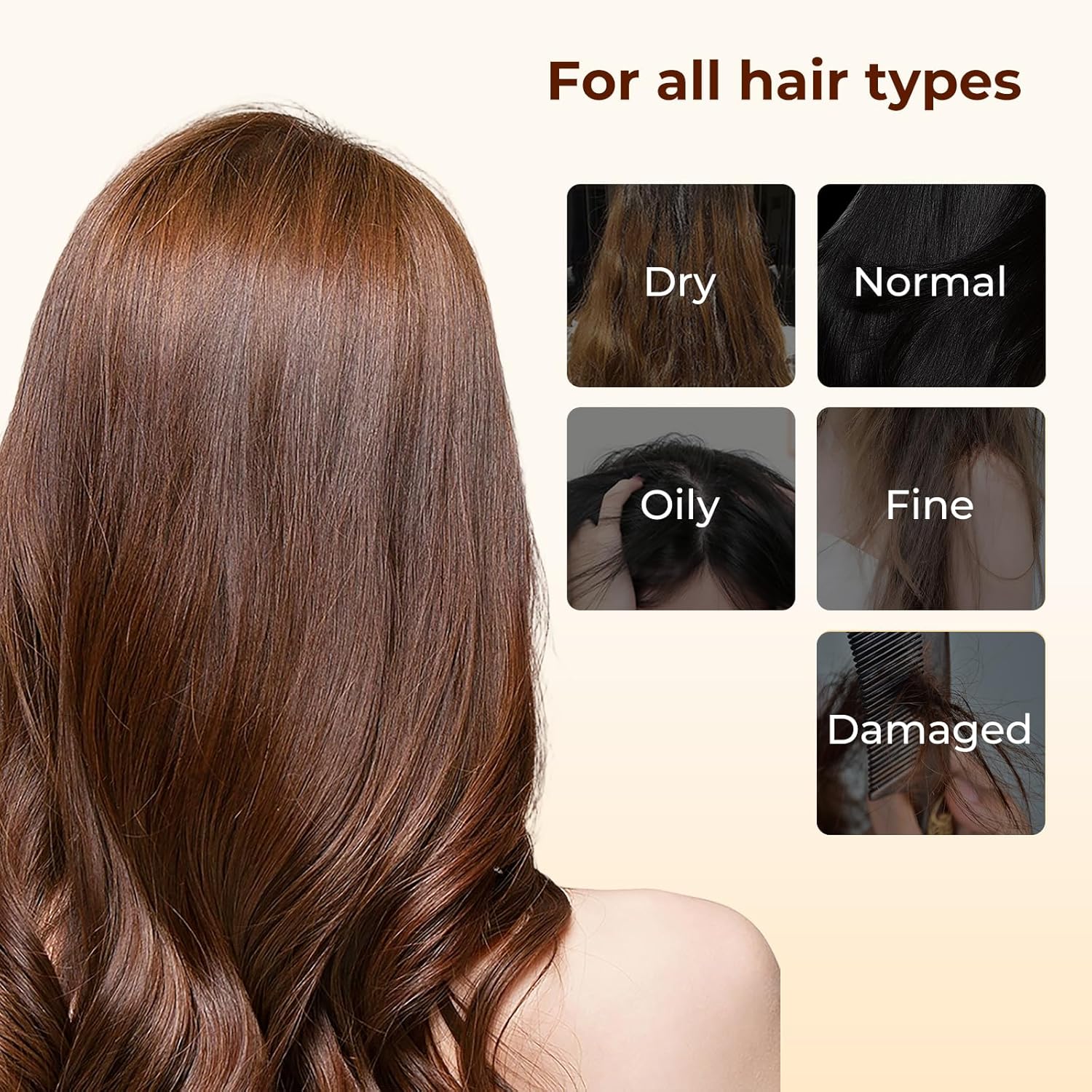 Ginger Hair Shampoo and Conditioner Set Scalp Care Salon Quality, Anti Hair Loss, Balance Oil, Moisturizing and Strengthening Hair, Suitable for Women and Men, 20.3 Fl Oz, Pack of 2