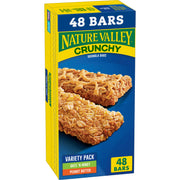 Nature Valley Crunchy Granola Bars Bulk Variety Pack, Oats 'n Honey, Peanut Butter & Oats 'n Dark Chocolate, 30 Two-Bar Wrapped Pouches (60 Bars Total), Whole Grain, No Artificial Flavors, 44.7 OZ