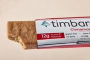 timbar Protein Bars 4 Pack | 12g Plant Based Protein & 9g Fiber Plant Based- Energy & Nut Bars | Gluten Free, Non-GMO, Dairy Free, Healthy On-the-Go Snack & Meal Replacement (4 Packs, Sampler Pack)
