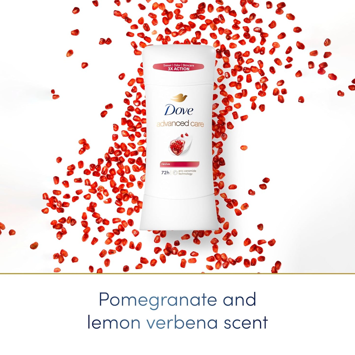 Dove Advanced Care Antiperspirant Deodorant for Women Twin Pack Revive 72 hour sweat and odor protection 2.6 oz