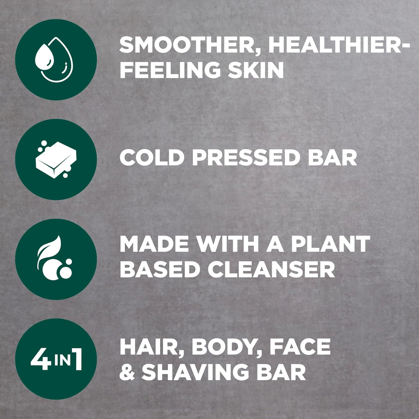 DOVE MEN CARE Plant-Based with Eucalyptus and Moisture for men`s skin, 5 Ounce (pack of 4)