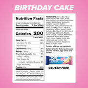Pure Protein Bars, High Protein, Nutritious Snacks to Support Energy, Low Sugar, Gluten Free, Birthday Cake, 1.76 Ounce (Pack of 6)