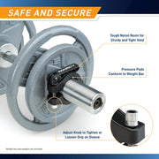 Marcy Adjustable Nylon Resin Olympic