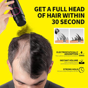 SEVICH Hair Fibers for Thinning Hair, Hair Building Fibers Instantly Thicker & Fuller Look,Hair Powder for Men & Women 25g Dark Brown