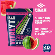 Vitalyte Electrolyte Powder Drink Mix, Isotonic Electrolyte Hydration Mix, Gluten Free Post Workout Powder Mix, Pack of 1, 35 oz., Cranberry Frost Flavor