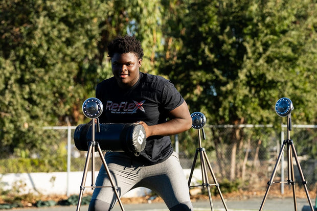 Reflexx RLT 2.0 - Reaction Time Training Lights for Agility - Hand Eye Coordination Training Agility Light Pods for Reaction Games and Fast Reflexes, Quick Reflex Trainer for Sports