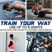 Reflexx RLT 2.0 - Reaction Time Training Lights for Agility - Hand Eye Coordination Training Agility Light Pods for Reaction Games and Fast Reflexes, Quick Reflex Trainer for Sports