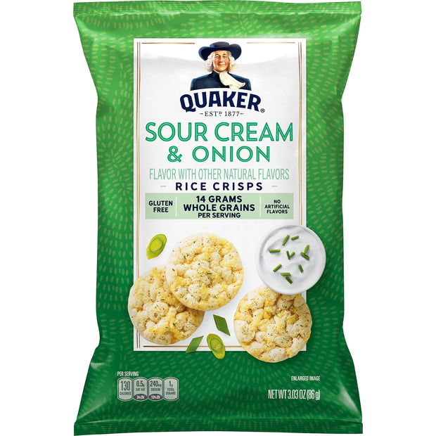 Quaker Rice Crisps Sea Salt & Lime, 6.06 Oz