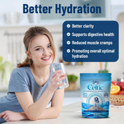 Saltix Grey Sea Salt Grey Coarse 1lb Harvested in France | 100% Natural, Organic and Unrefined | Rich in 82+ Minerals, Resealable bag (1/2lb 2 Pack)