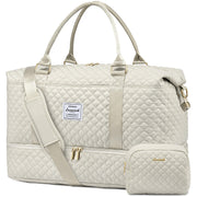 LOVEVOOK Travel Duffle Bag,Weekender Bags for Women with Shoe Compartment，Carry on Overnight Bag with Toiletry Bag,Gym Duffel Bag with Wet Pocket, Hospital Bags for Labor and Delivery