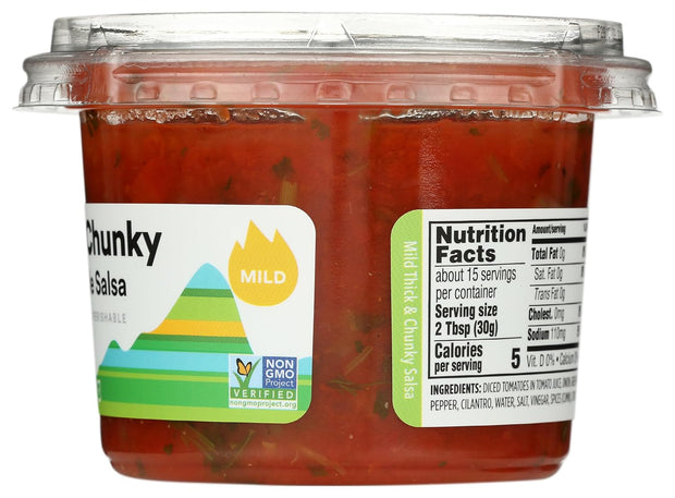 Whole Foods Market Mild Cantina Style Salsa Thick & Chunky, 16 oz
