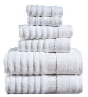 Lane Linen 100% Cotton Luxury Bath Towel Set - 18 Pieces - Ring Spun, Ultra Soft, Quick Dry & Extra Absorbent - 4 Bath, 8 Washcloths, 6 Bathroom Hand Towels - Machine Wash in Cold Water - Living Coral