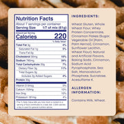 Protein Pancake Mix & Protein Waffle Mix by Phoros Nutrition, 30g of Protein, Low Carb, High Protein, Keto-Friendly, Whey Protein, Whole Grain Oats, Whole Wheat Pancakes, Just Add Water (Cinnamon)