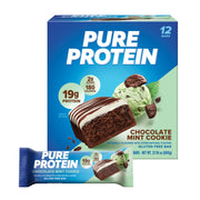Pure Protein Galactic Brownie Bars - 12 Count Box | 20g High Protein, Gluten-Free, On-the-Go Snack | Ideal Pre & Post-Workout Fuel | Low Sugar, Great Taste!