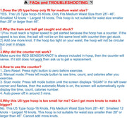 U5-16 Knots Waist 28”- 46”, Silent Smart Weighted Hula Hoop for Adults Weight Loss, Infinity Hoop Plus Size, Home Outdoors Fitness Exercise, Abdominal Toner