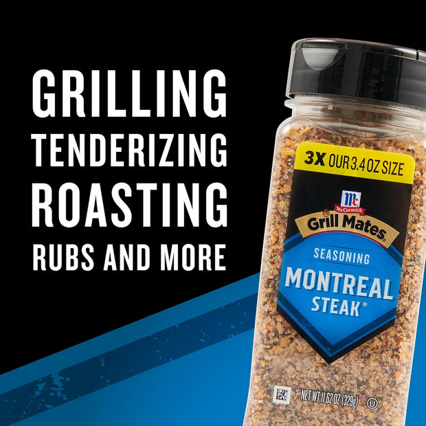 McCormick Grill Mates Montreal Steak Seasoning, 11.62 oz