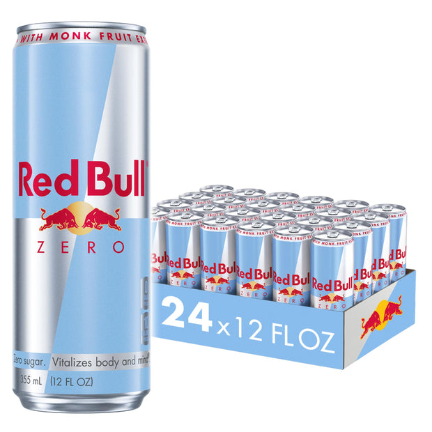 Red Bull Pink Edition Sugar Free Energy Drink, Wild Berries, 8.4 fl. oz., 6 x 4 Cans, Pack of 24 Cans, with 80mg Caffeine, Taurine & B Vitamins