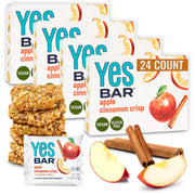 YES Bar – Black Sesame Sea Salt – Plant Based Protein, Decadent Snack Bar – Vegan, Paleo, Gluten Free, Dairy Free, Low Sugar, Healthy Snack, Breakfast, Low Carb, Keto Friendly (Pack of 6)