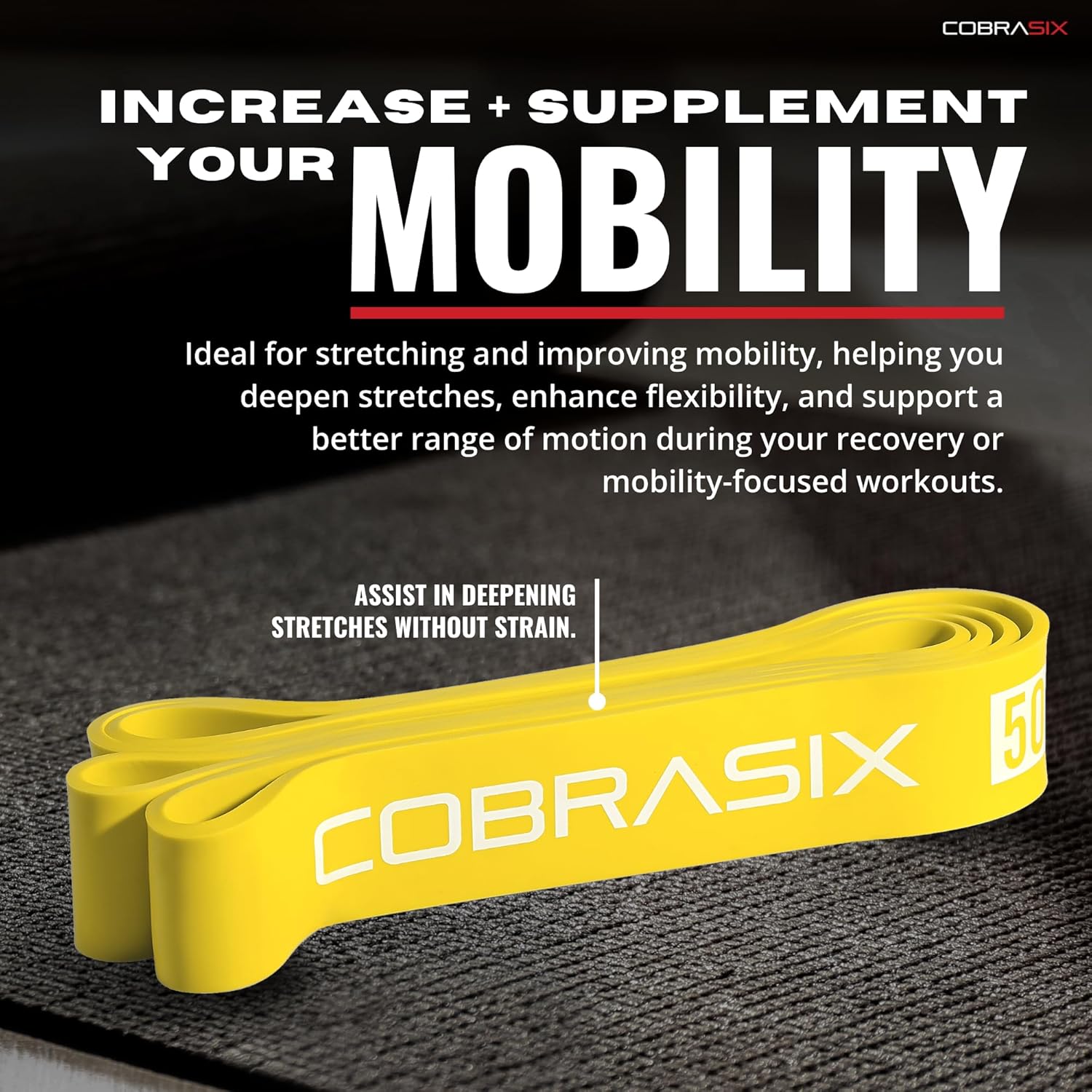 Resistance Bands for Working Out Men and Women | Resistance Bands for at Home Workouts, Powerlifting, Stretching, WOD, Strength Training and Pull Ups