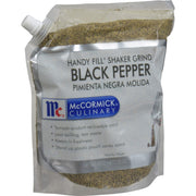 McCormick Culinary Shaker Grind Black Pepper, 16 oz - One 16 Ounce Container of Shaker Grind Black Pepper for Hot, Piney Flavors for Grilling and Cooking at Home