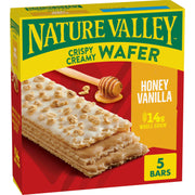 Nature Valley Crispy Creamy Wafer Bars, Peanut Butter Chocolate, 4g Protein, 10 Bars, 13 oz
