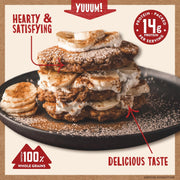 Kodiak Cakes Protein Pancake Power Cakes, Flapjack and Waffle Mix, Cinnamon Oat, 20 Ounce (Pack of 6) (10705599012683)