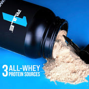 Rule 1 Whey Protein – 24g Fast-Acting Protein from All-Whey Sources with Naturally Occurring EAAs & BCAAs for Workout Recovery or Anytime Use (5 Pounds*, Vanilla Ice Cream)