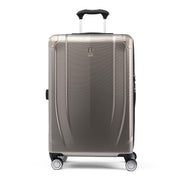 Travelpro Pathways 3 Hardside Expandable Luggage, 8 Spinner Wheels, Lightweight Hard Shell Suitcase, Cloud Grey, Checked Medium 25 Inch
