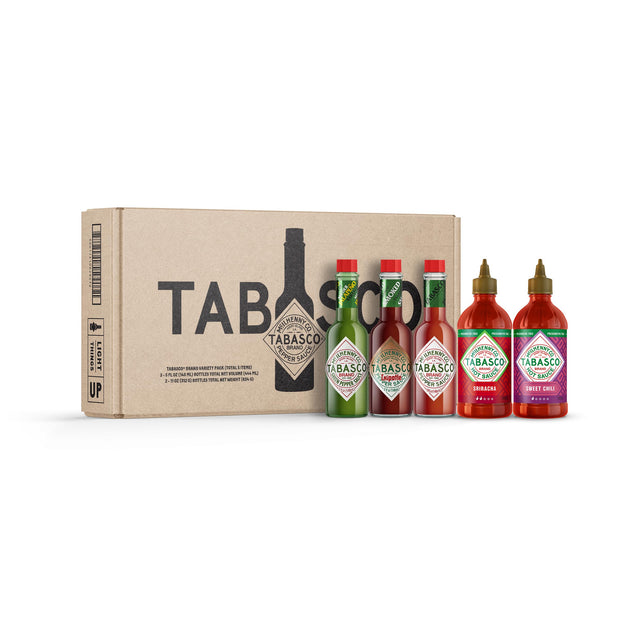 TABASCO Brand Original Red Pepper Hot Sauce, Medium Heat, Glass Bottle, Classic & Versatile Flavor, Three Simple Ingredients, Great for Dips, Tacos, Eggs, Pizza, Oysters & More, 12 Fl Oz (Pack of 1)