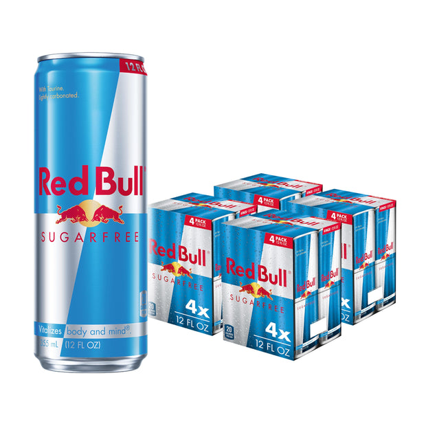 Red Bull Pink Edition Sugar Free Energy Drink, Wild Berries, 8.4 fl. oz., Pack of 8 cans, with 80mg Caffeine, Taurine & B Vitamins