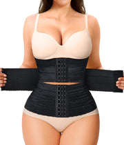 Nebility Waist Trainer for Women Corset Shapewear Tummy Control Segmented Waist Cincher Workout Girdle