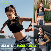 Weighted Vest Woman 5 12 15 20 25 30 lb Weight Vest with Ironsand for Walking Strength Training Running Workout