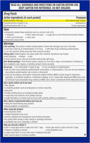 Theraflu Max Strength Daytime Flu Symptom Relief, Honey and Elderberry Syrup, 8.3 Fl Oz and Nighttime Flu Symptom Relief, Honey Lemon Flavor - 6 Count