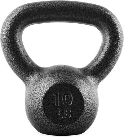 WF Athletic Supply Hammerstone Painted Cast Iron Kettlebells, Home & Gym Equipment, Great for Strength Training, Full Body Workout & Crossfit Training, Color & Size Options Available in 10-80 Pounds