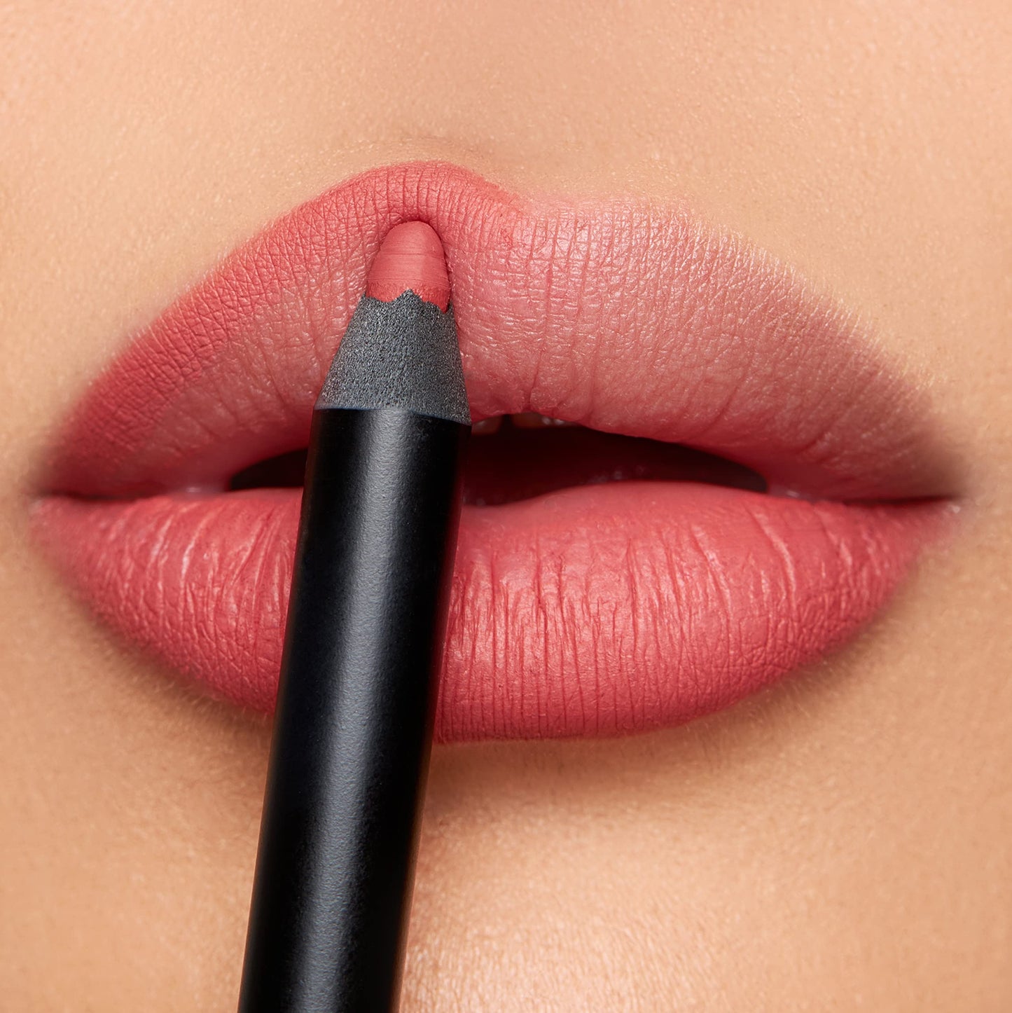 K7L Dark Pink Lip Crayon (Vegan) - Long Lasting and Waterproof - Buff
