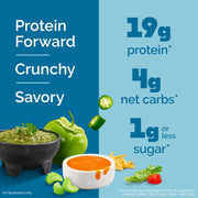 Quest Nutrition Game Day Tortilla Style Protein Chips Variety Pack, Buffalo Ranch x4, Salsa Verde x4, Loaded Taco x4, 12 Count