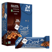 NuGo Dark Chocolate Chocolate Chip, 12g Vegan Protein, 200 Calorie, Gluten Free, 24 Count