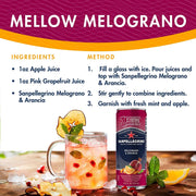 San Pellegrino Sparkling Water Variety- 4 Flavors 24 Pack 6 Cans of Each