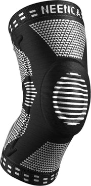 NEENCA Professional Knee Brace for Pain Relief, Medical Knee Support with Patella Pad & Side Stabilizers, Compression Knee Sleeve for Meniscus Tear, ACL, Joint Pain, Runner, Workout - FSA/HSA Eligible