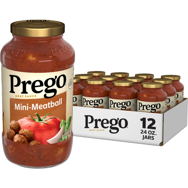 Prego Pasta Sauce, Italian Tomato Sauce with Roasted Garlic & Herbs, 24 Ounce Jar