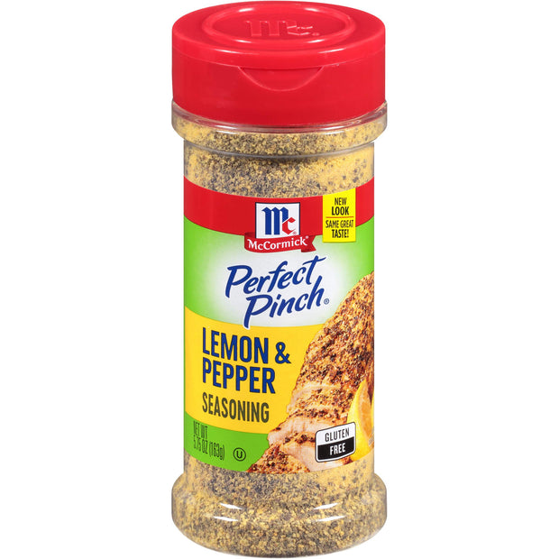 McCormick Perfect Pinch Lemon Pepper Seasoning, 11.37 oz