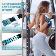 Wrist Weights for Women At Home Ankle Weights Set of 2 (1 lb /2 Lbs Each) Adjustable Weighted Wristbands Arm Leg Weights for Women Men Suitable for Walking Swimming Running Pilates Yoga Gym