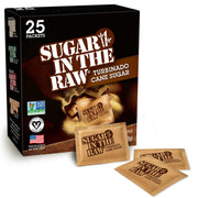 Sugar In The Raw Turbinado Cane Sugar Packets, 200 Ct Box, 1 Pack, Pure, All-Natural Turbinado Sugar, Non-GMO Project Verified, Kosher, Vegan and Gluten Free