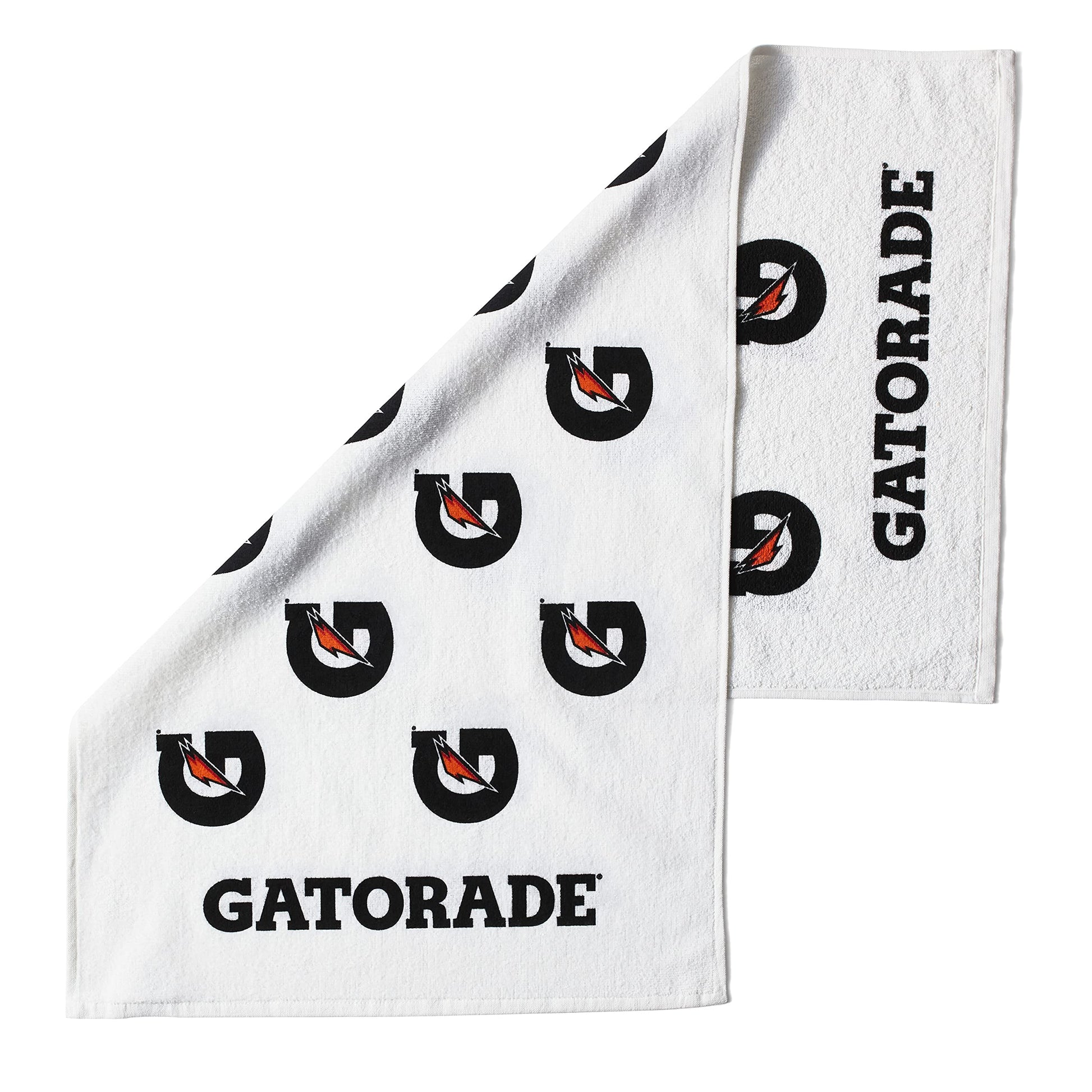 Gatorade Premium Sideline Towel Bi-color, White, Small