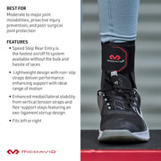 McDavid Ankle Brace, Low Profile Lace-Free Phantom Ankle Braces for Men Basketball and more. Lightweight Design, Advanced Strapping & Flex-Support